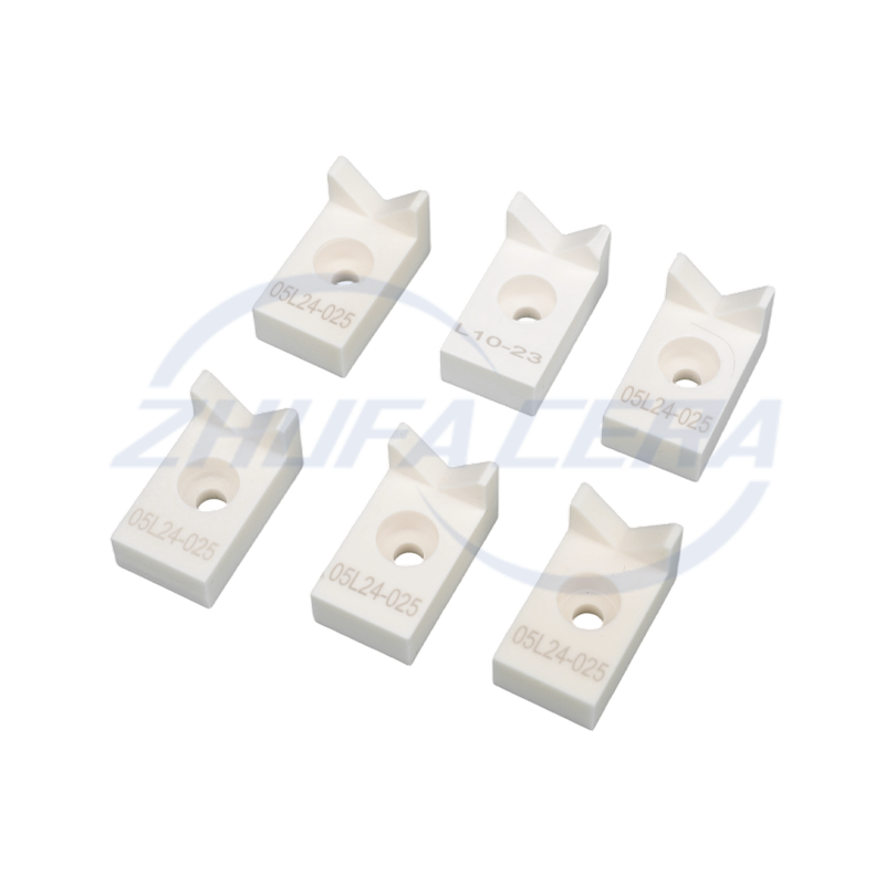 অ্যালুমিনা সিরামিক ভি-আকৃতির ব্লক